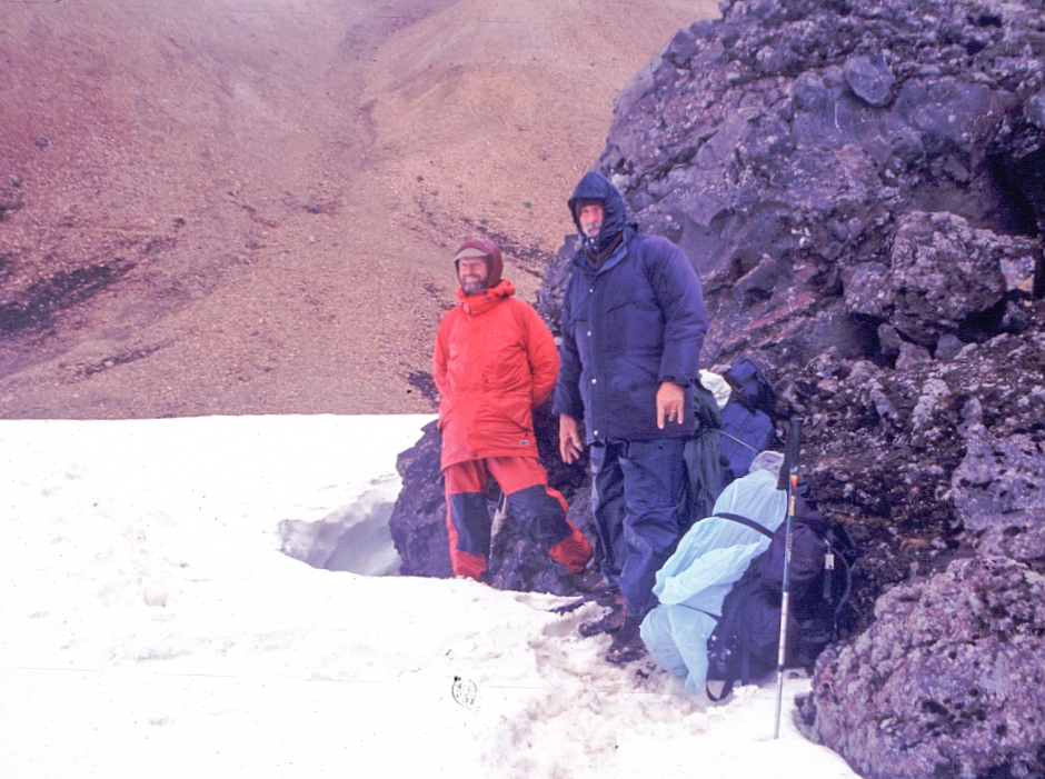 coffee break at the lava column